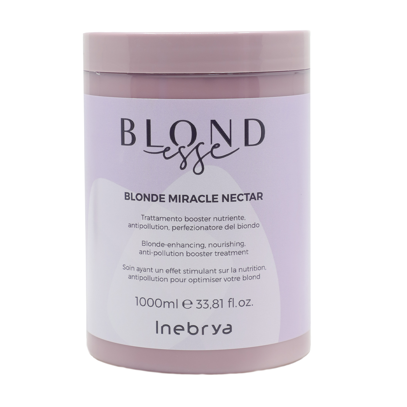 Уцінка! Маска для волосся відтінків блонд Inebrya Blondesse Blonde Miracle Nectar, 1 л